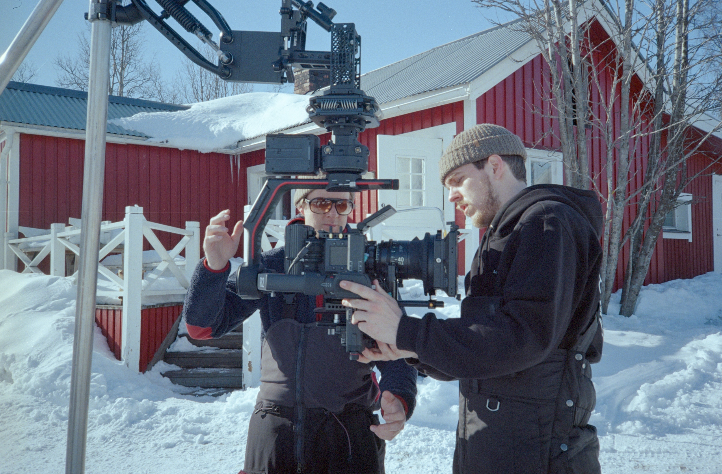 RED Monstro camera on professional stabilization - Gentle Buffalo Film Company equipment